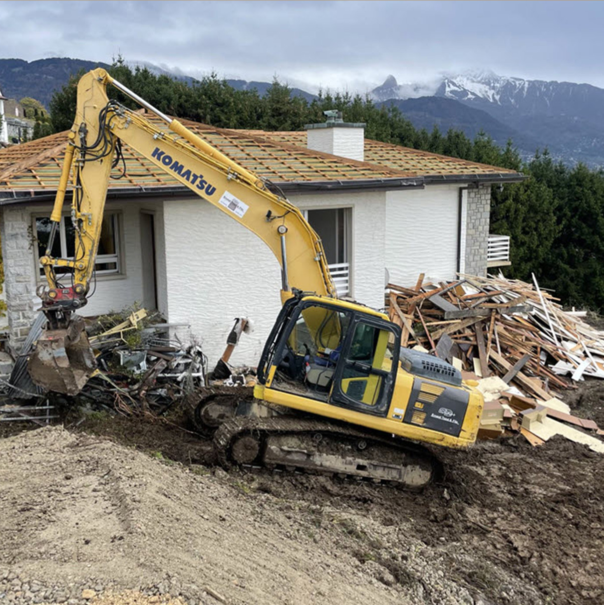 Barbey Freres SA demolition travaux