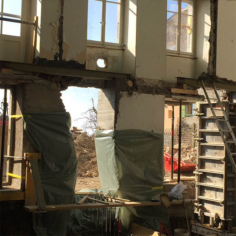 Barbey Freres SA renovation transformer